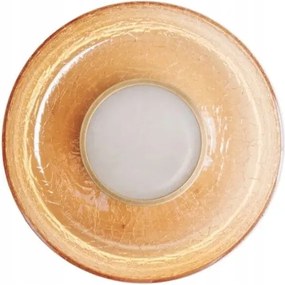 Signature Led borostyán üveg fali lámpa 9W Maxlight