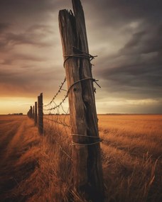 Poszter 40x50cm Nyugat a határon