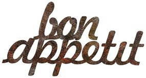 Fém fali dekoráció, Rusty Bon Appetit