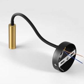 Brilagi - LED Dimmelhető flexibilis fali lámpa MAYA 1xG9/4W/230V fekete/arany