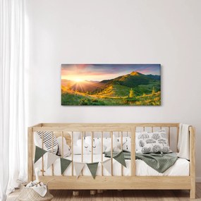 Kép - Nyári táj (120x50 cm)