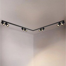 Brilagi - SELE LONG spotlámpa 8xGU10/30W/230V fekete