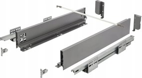 Fiók Gtv Axis Pro 450 mm push to open alacsony antracit H-84 P2O-KPL450A