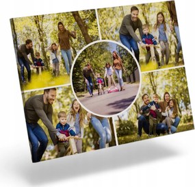 Fotó-vászonkép Az Ön fotója 60x40 Kollázsok Varázsló Minták 5 Fotó