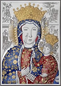 A Szűzanya képe DS13/1C Színben Gravírozás Ingyen!