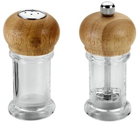 2 db-os üveg fűszertartó szett, hosszúság 10 cm - Metaltex