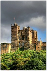 Poszterek 60x90 Kastély Sötét felhők