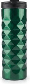 Rozsdamentes termosz MALACHIT 370 ml, zöld