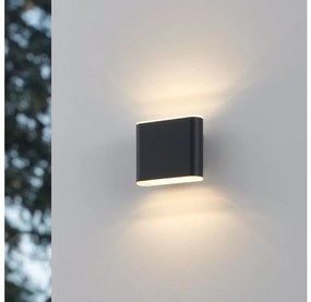 Eglo 901025 - LED Kültéri fali lámpa GRUTTI 2xLED/2,9W/230V IP65