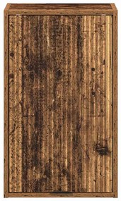 Fürdőszoba Székény tárolóval Régi fa 39 x 23.5 x 65 cm Faanyag