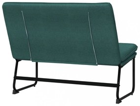 sötétzöld szövetpad 100 x 75 x 76 cm