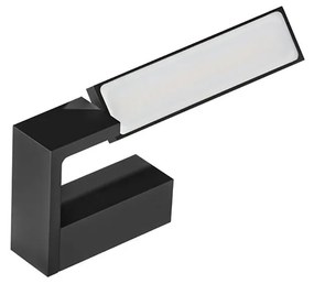 Azzardo Dalen fürdőszobai fali lámpa, fekete, 3000K melegfehér, beépített LED, 7W, 840 lm, AZ-2959