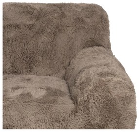 Barna fotel Teddy – Ixia