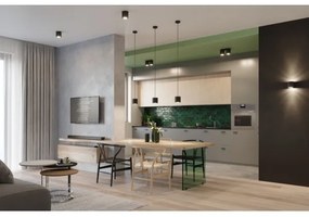 Csillár zsinóron ORBIS 1 1xGU10/40W/230V fekete