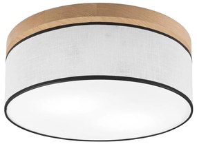 Brilagi Brilagi - LED Mennyezeti lámpa BELLADONNA 2xE27/15W/230V átm. 40 cm fehér/tölgy BG1363