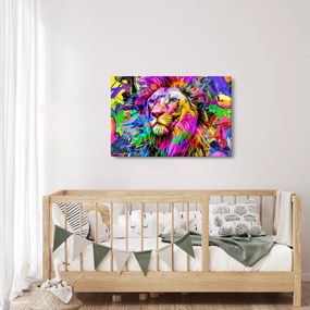 Kép - Oroszlán 3D-s képe (90x60 cm)