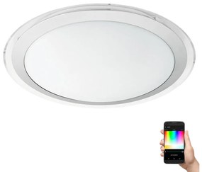 Eglo 96818 - LED RGBW Dimmelhető mennyezeti lámpa COMPETA-C LED/17W/230V + távirányító