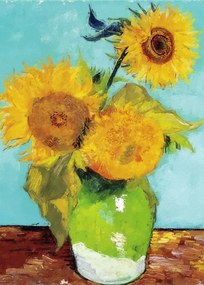 Van Gogh Napraforgó Poszter 30x40cm kép #436