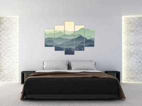 Kép - Forest Mountain (150x105 cm)