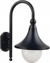 Homlokzati épület lámpa fekete Boll fali lámpa