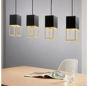 Eglo 97734 - LED Csillár zsinóron MONTEBALDO 4xGU10/5W/230V