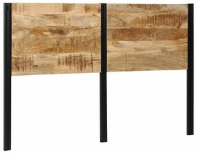tömör fa mangó és vas fejtámla 160 cm