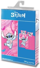 Disney Lilo and Stitch rózsaszín ágyneműhuzat 140x200cm+90x70cm Setino