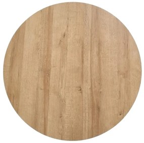 Kávésasztal CAMILA 41x80 cm arany tölgy/fekete