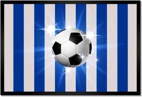 Poszterek keretben 60x40 Foci motívum Csíkok Fűrész