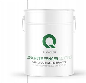 Kerítésfesték Beton Kaspók Kerítéséhez Hófehér Szín 10L