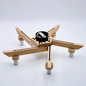 Fali lámpa ANTONIO 5xE14/40W/230V tölgy