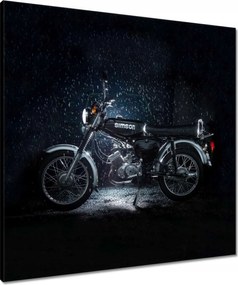 Vászonkép 70x70 Simson S51 Négysebességes Simson négyes dupla