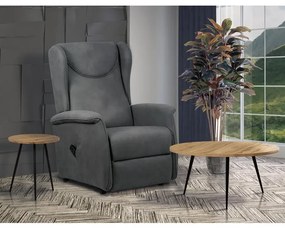 Elektromos Fekvőfotel, Szürke Szövet. TV-1192 GREY2