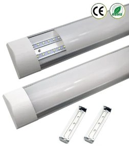 10 Darab Dupla Soros T12 LED fénycső armatúrával, 60 cm, 18W