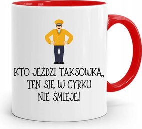 Piros Taxis Bögre A Cirkuszban Nem Nevet A fényképes nyomattal