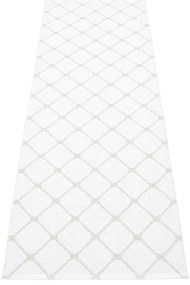 Világosszürke-krémszínű kültéri-beltéri futószőnyeg 70x240 cm Rex Fossil – Pappelina