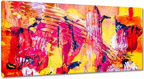 Festmények 115x55 Absztrakt Víztömlő