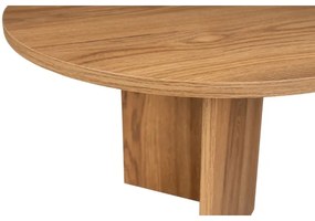 Kávésasztal OVAL 60x120 cm barna