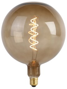 E27 szabályozható LED izzó G200 barna 4W 130lm 1800K