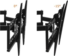 MOUNTY TV és LCD  képernyő tartó 66"-ig