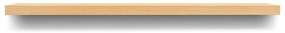 Balda világosbarna polc, szélesség 120 cm - TemaHome