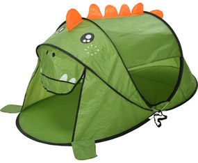 Gyorsan összecsukható gyereksátor, UV védelemmel 50+, dekor dinoszaurusz, 182 x 100 x magas 86 cm