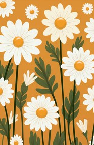 Poszter 53x81cm Napsütötte kert