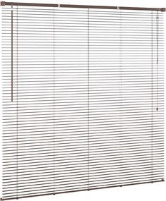 vidaXL Zsaluzia Állítható Sötét barna mintával 150 x 150 cm PVC