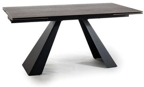 Salvadore 180 x 90 cm étkezőasztal, sötét barna
