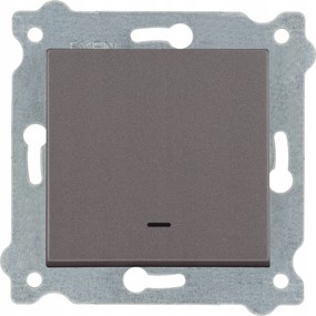 Exen Lépcsőkapcsoló Led háttérvilágítással Mocha kapcsoló 210/15E