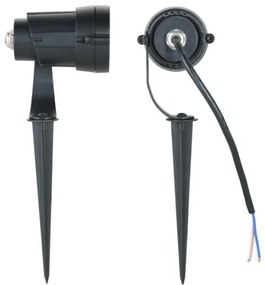 Kültéri lámpa BLAKE UNO 1xGU10/35W/230V IP65 fekete