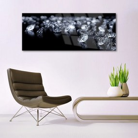 Fali üvegkép gyémánt Art 125x50 cm
