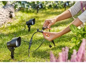 Philips - 3x GARDENLINK LED kültéri spotlámpa 6W 230V 2700K IP44