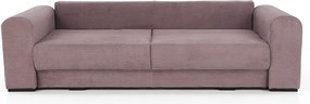 Extra tágas kanapé, lila, őreg rózsaszín, bézs színű, GILEN BIG SOFA